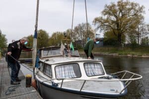 Kranen des Havaristen